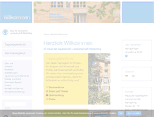 Tablet Screenshot of hdbl-herrsching.de